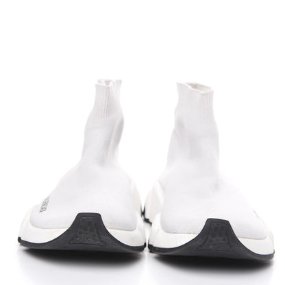 Balenciaga Neoprene Knit Womens Speed Sneakers 36 White 2 of 8