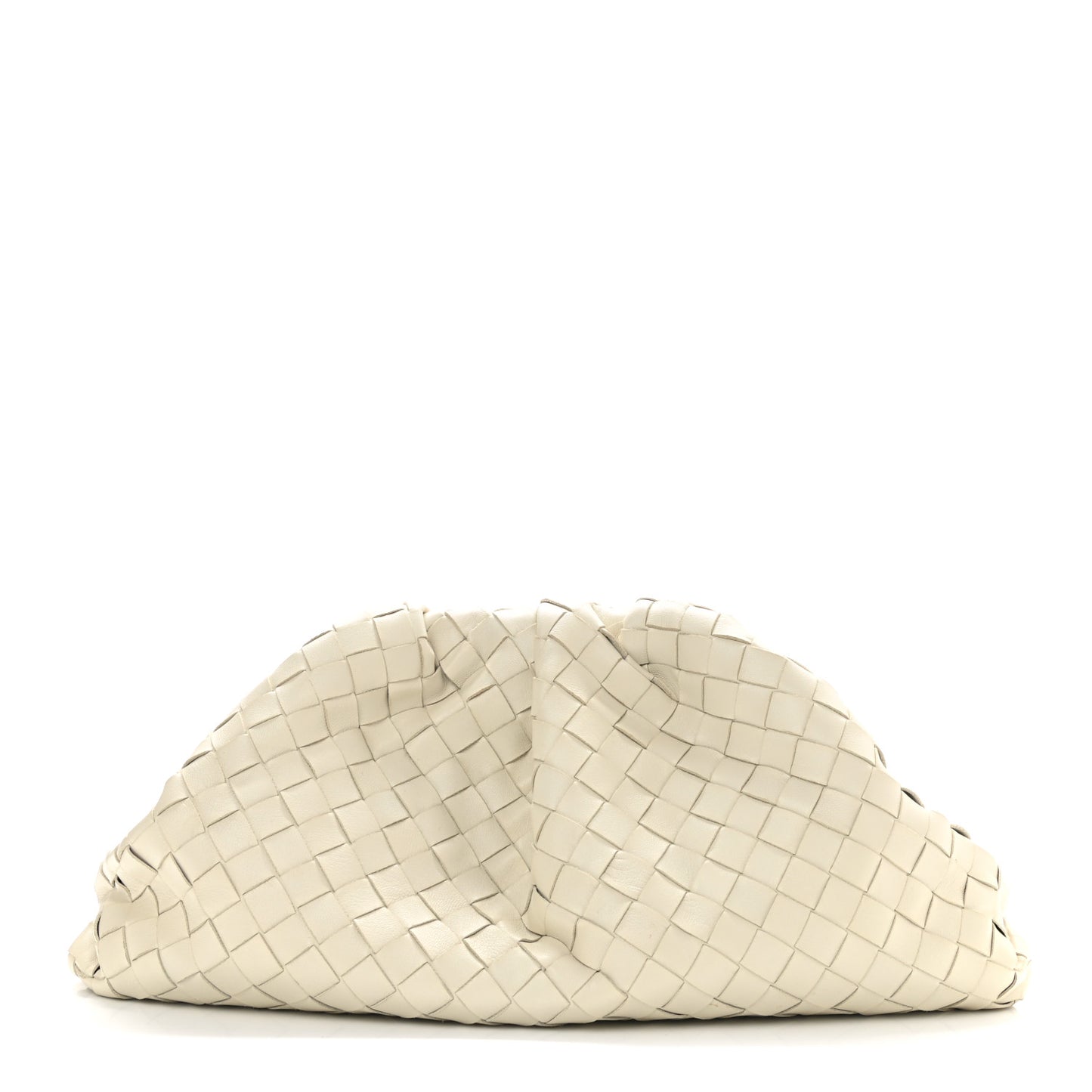 Nappa Maxi Intrecciato The Pouch Oversized Clutch Plaster