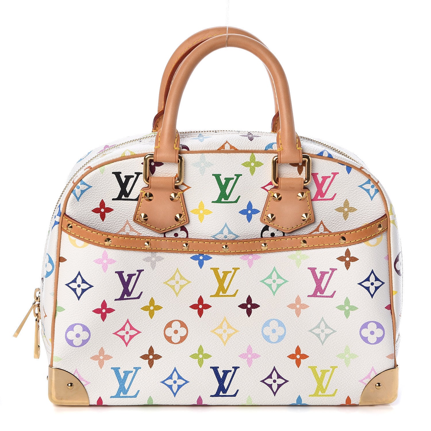 Louis Vuitton Monogram Multicolor Trouville White 1 of 8
