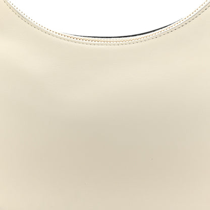 Fendi Vitello Grace Matte Small Fendigraphy Hobo Bag White Ice 8 of 11