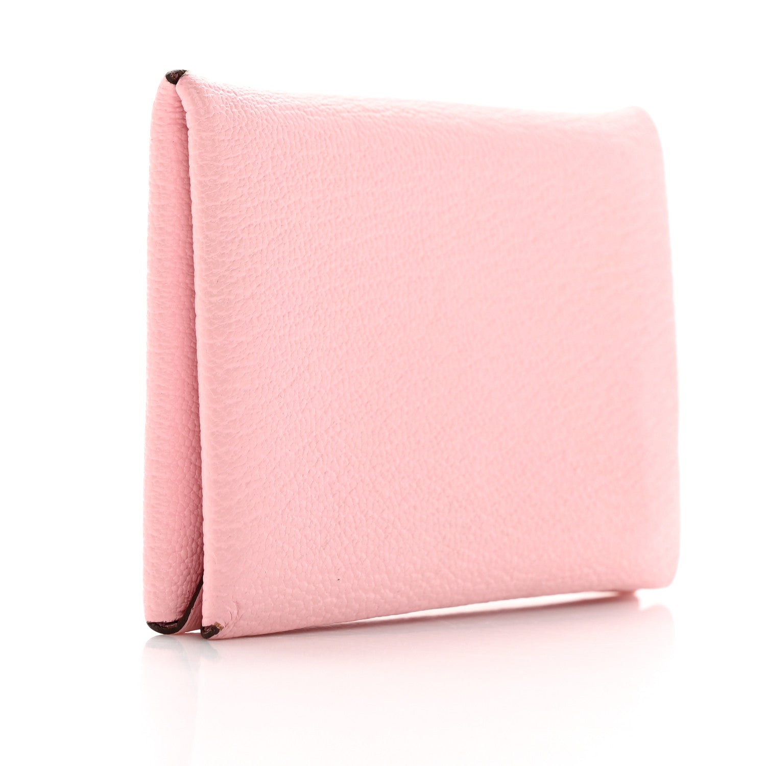 Hermes Chevre Mysore Calvi Card Case Rose Sakura 3 of 14