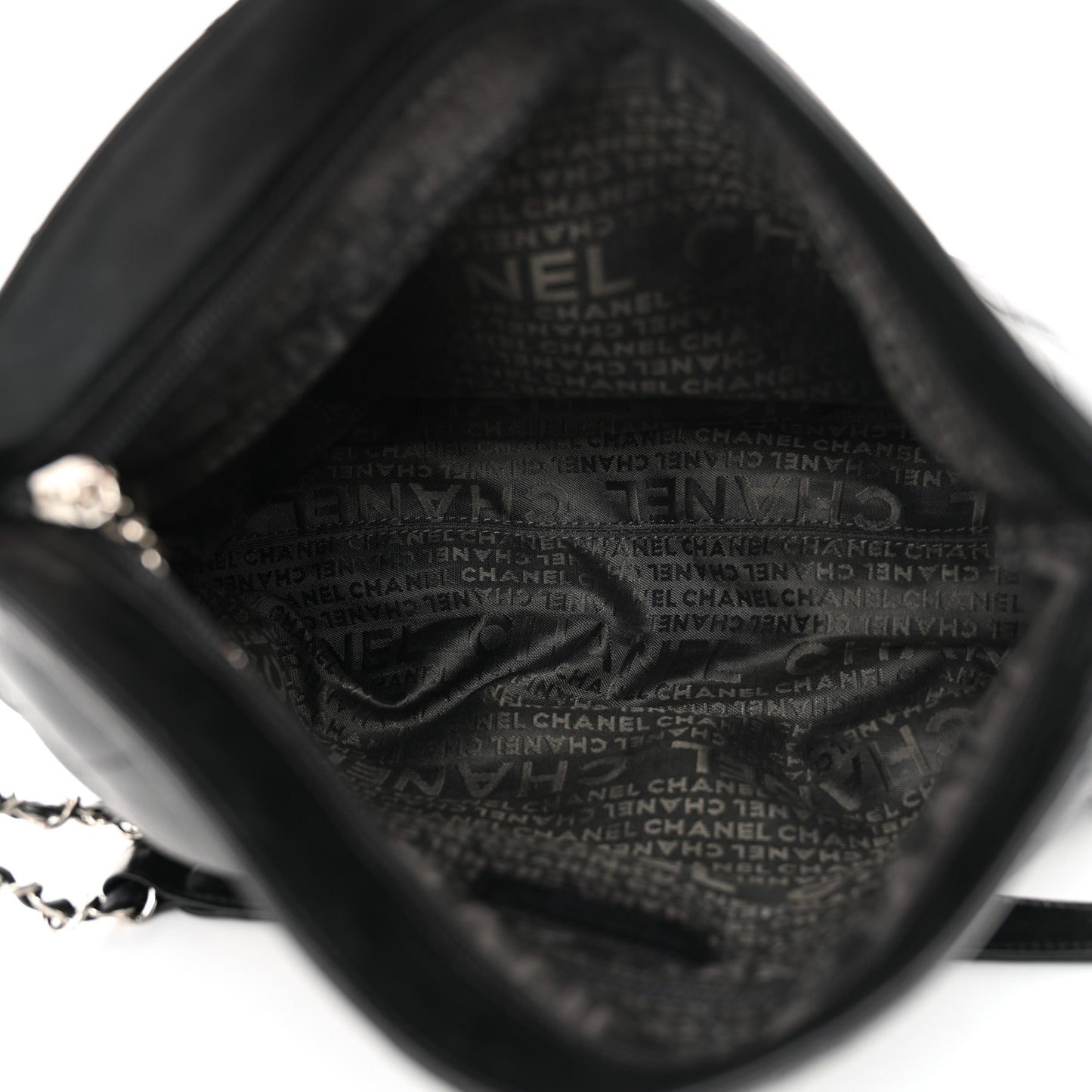 Lambskin Stitched Medium Ultimate Soft Tote Black