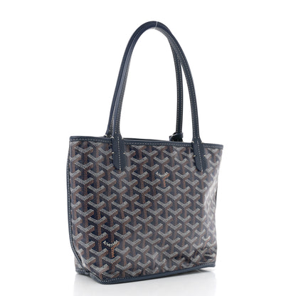 Goyard Goyardine Reversible Mini Anjou Navy 4 of 13
