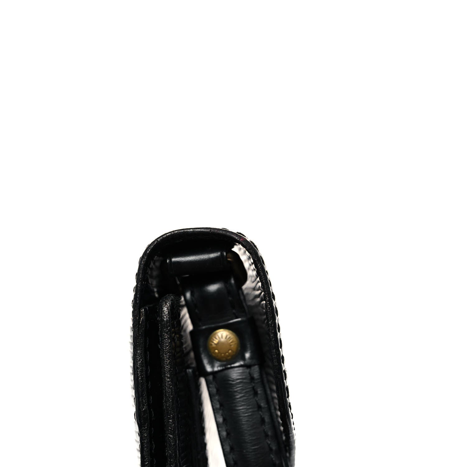 Louis Vuitton Epi Pochette Sellier Dragonne Clutch Black 14 of 14