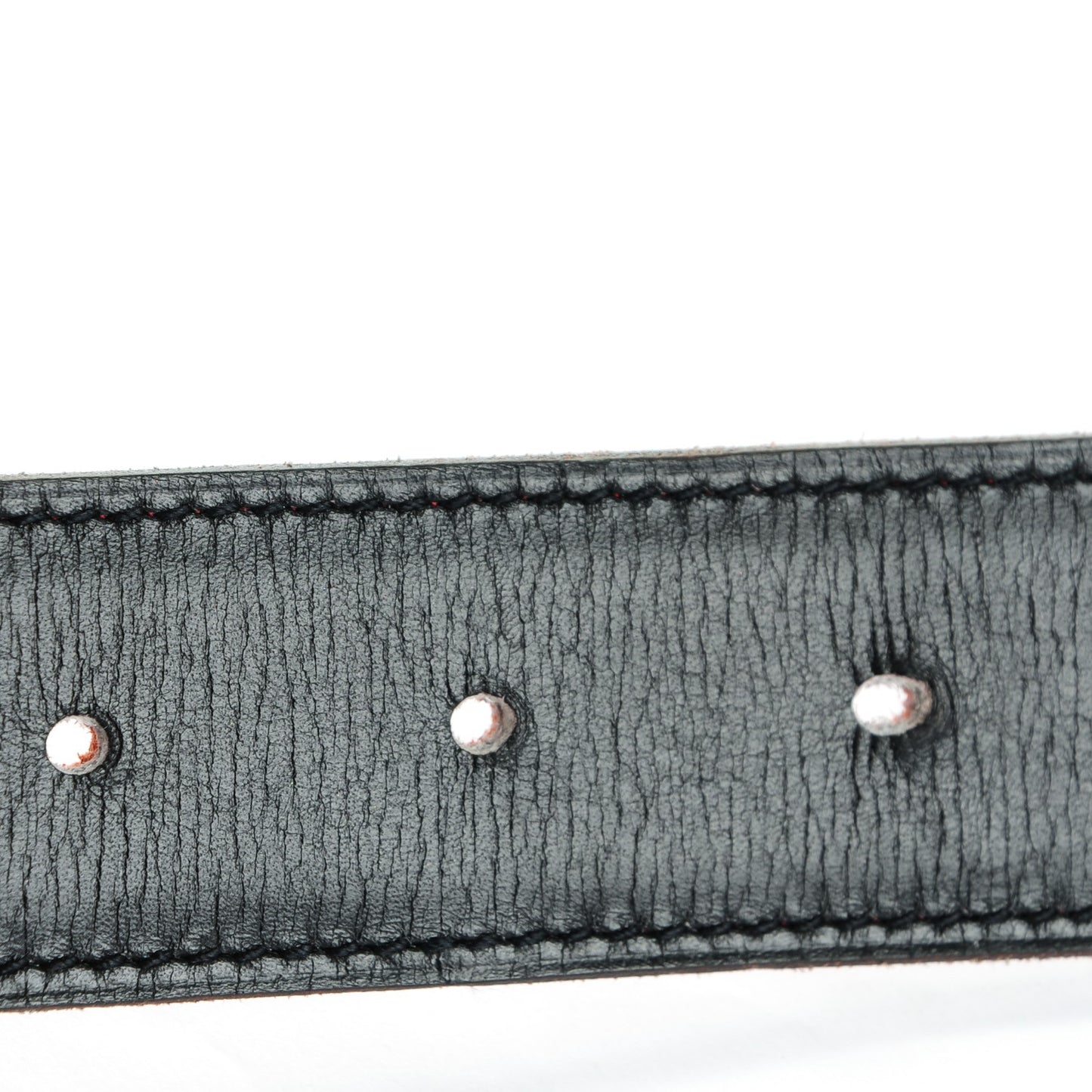 Box Togo 32mm H Belt 75 Black Rouge Garance