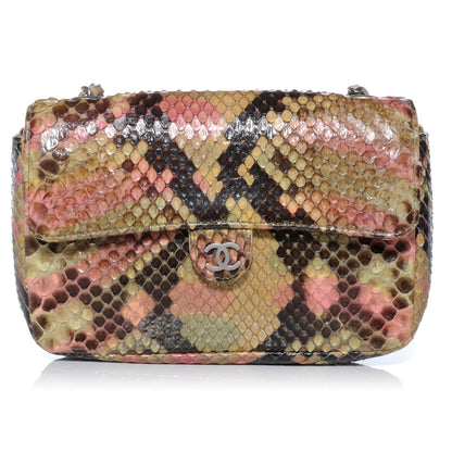 Chanel Python Convertible 3 Way Belt Bag Multicolor 1 of 8