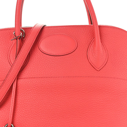 Hermes Taurillon Clemence Bolide 35 Rose Jaipur 9 of 12