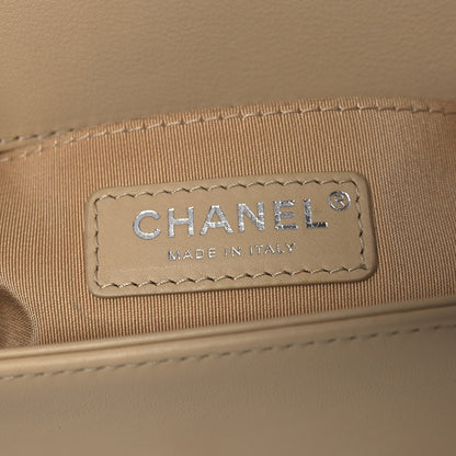 Chanel Calfskin Quilted Small Boy Flap Beige 6 of 13