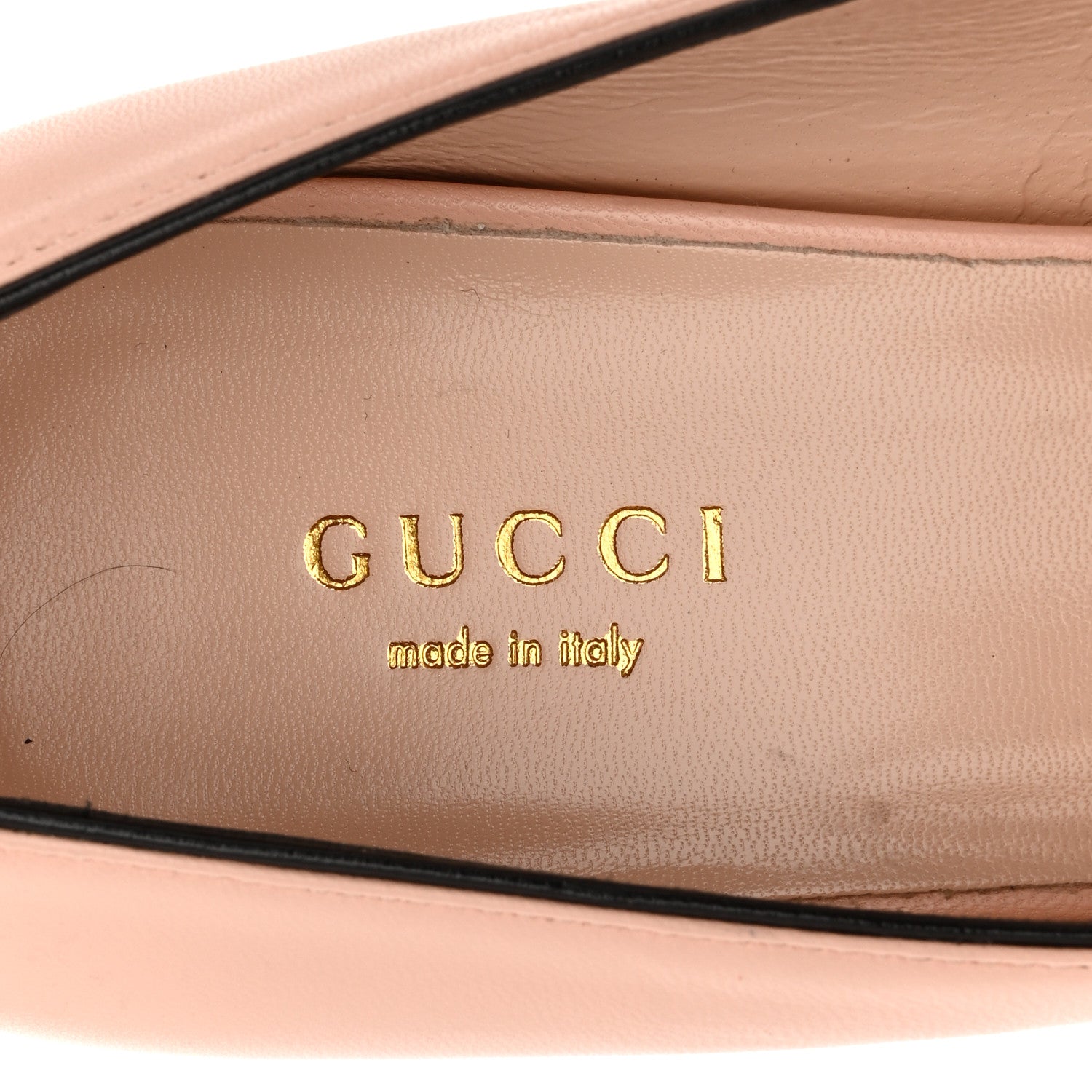Gucci Malaga Kid GG Marmont Fringe Platform High Heel Loafer Pumps 38 Perfect Pink 7 of 10