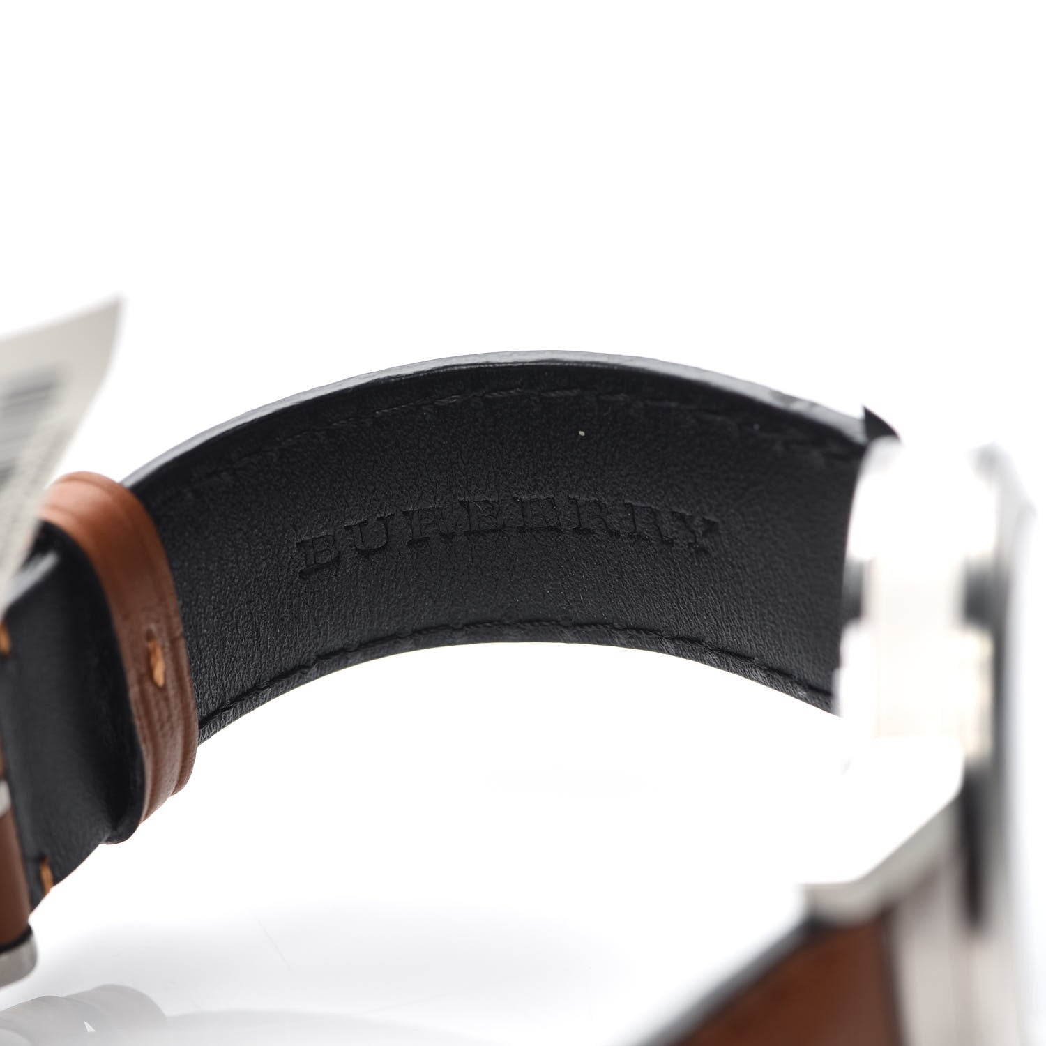 Burberry Stainless Steel Calfskin 42mm The City Quartz Watch Black BU9905 5 of 7