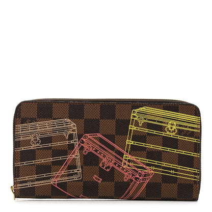 Louis Vuitton Damier Ebene 2014 Christmas Animation Zippy Wallet 1 of 8