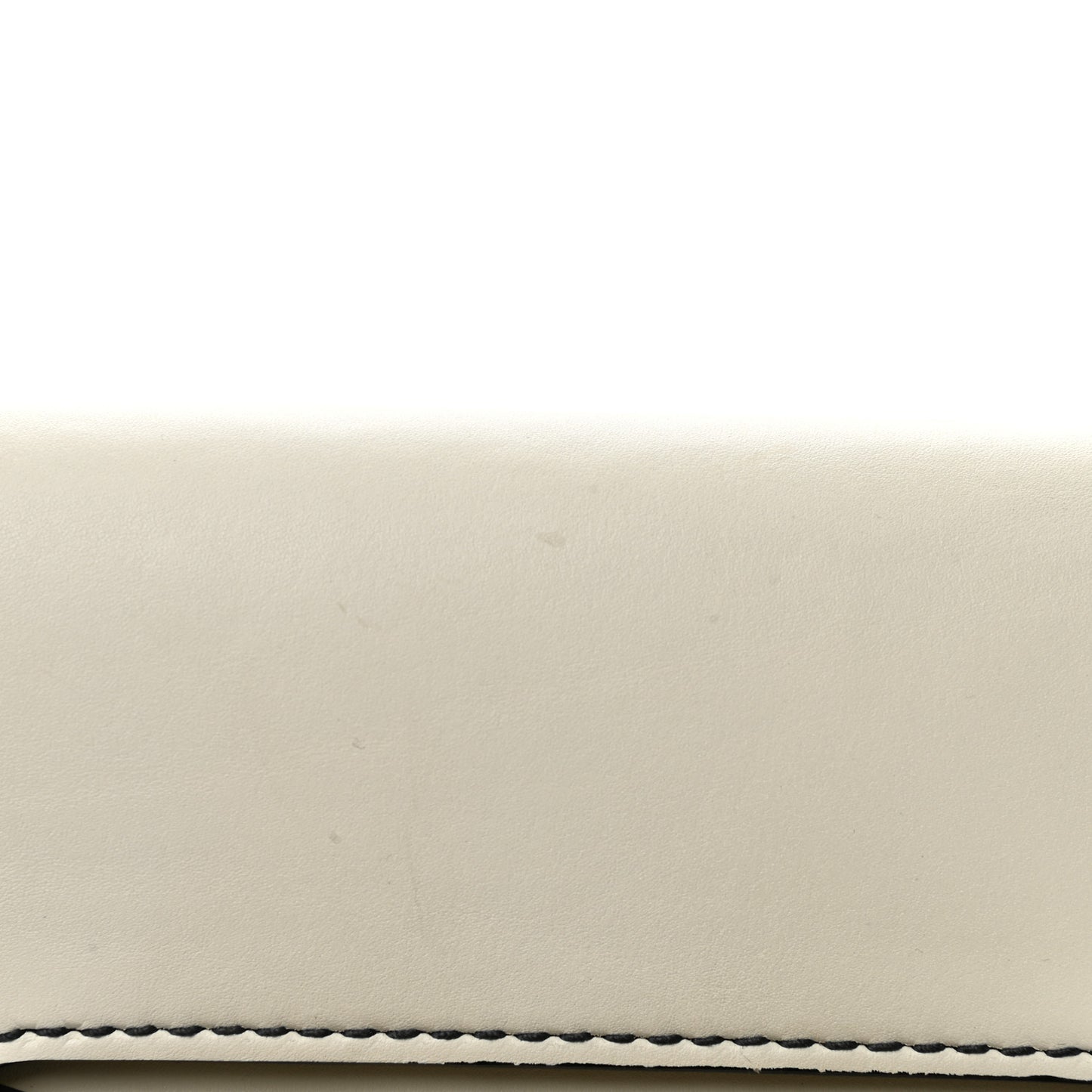 Smooth Calfskin Dio(r)evolution Flap Clutch Off White