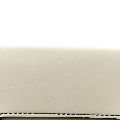 Christian Dior Smooth Calfskin Dio(r)evolution Flap Clutch Off White 12 of 12