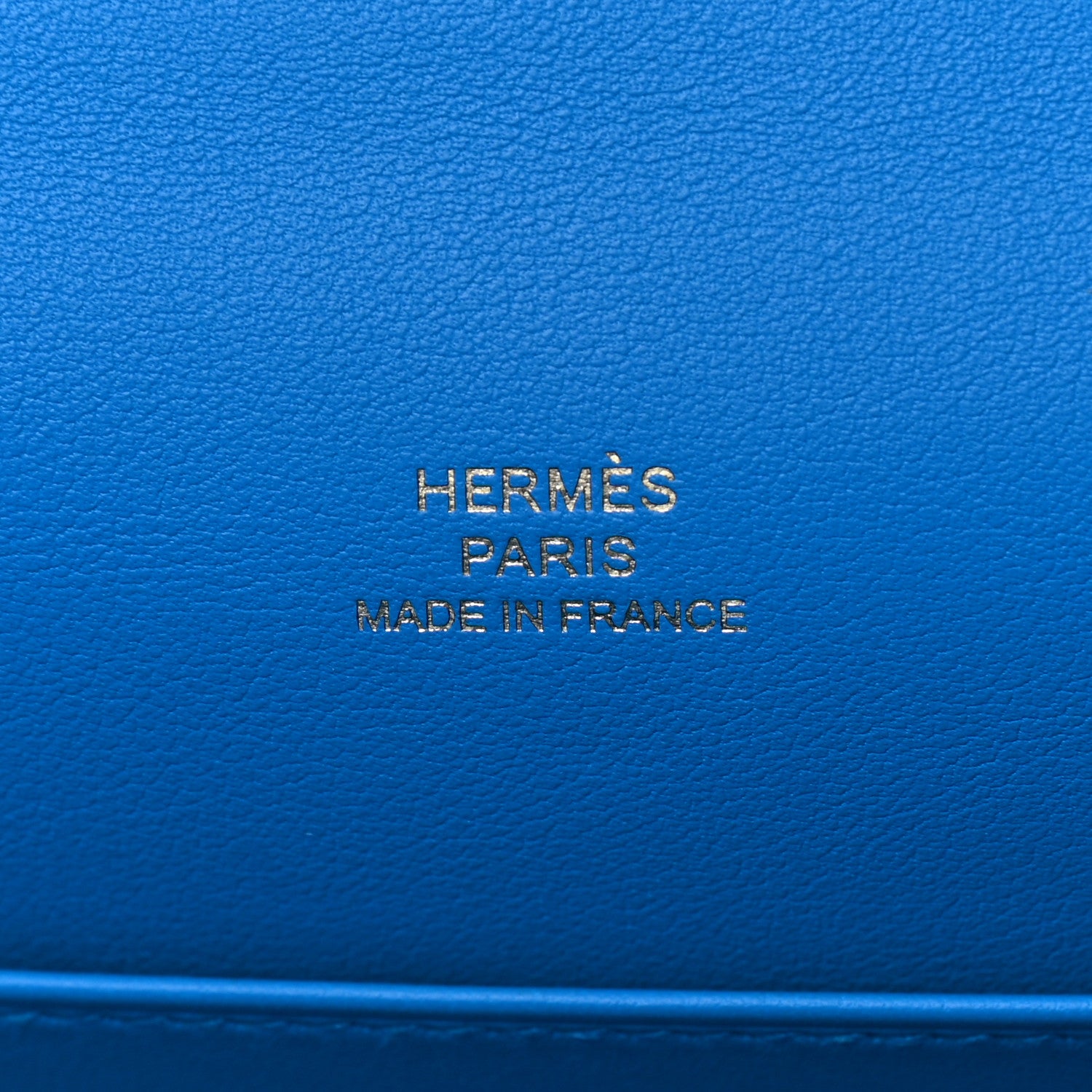 Hermes Swift Kelly Pochette Clutch Bleu Zanzibar 6 of 9