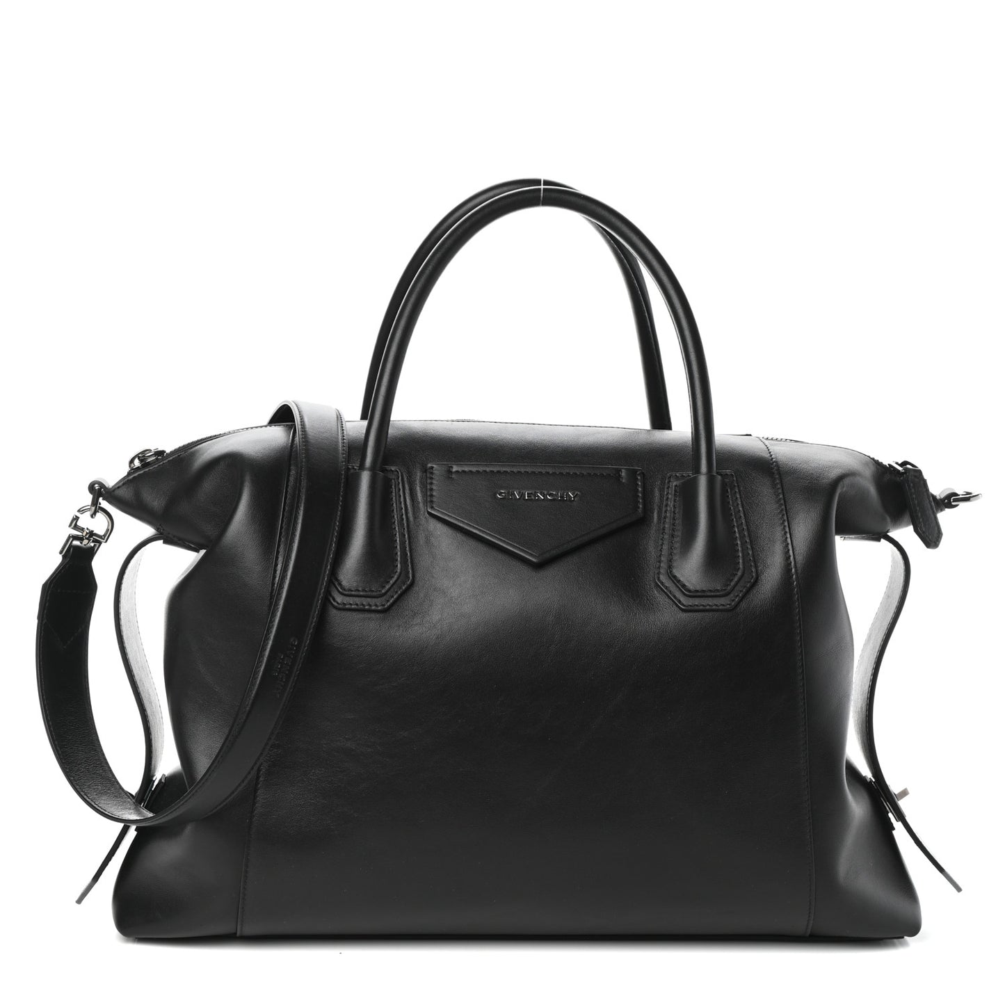 Smooth Calfskin Medium Soft Antigona Black