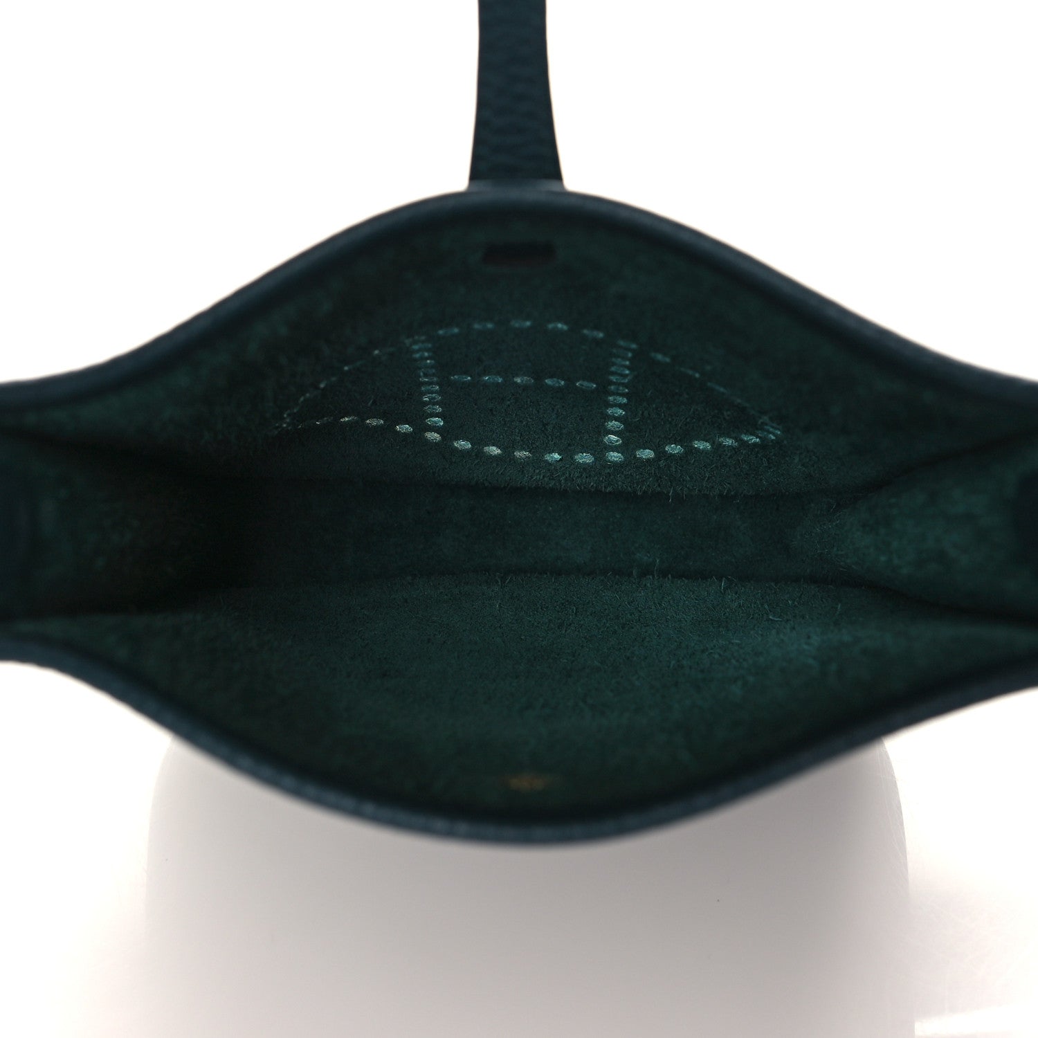 Hermes Taurillon Clemence Amazone Evelyne TPM Vert Cypress 5 of 10