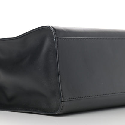 Versace Calfskin Medusa Stud Tribute Tote Black 8 of 12