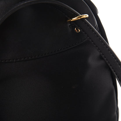 Stella McCartney Nylon Eco Alter Nappa Mini Falabella GO Backpack Black 8 of 9