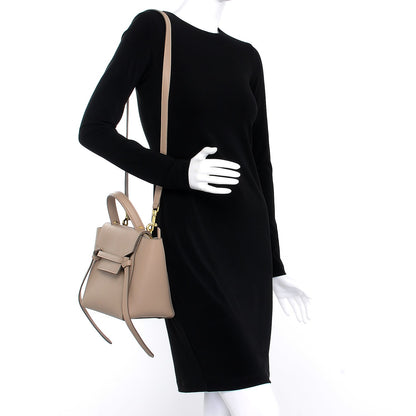 Celine Grained Calfskin Micro Belt Bag Light Taupe 2 of 7