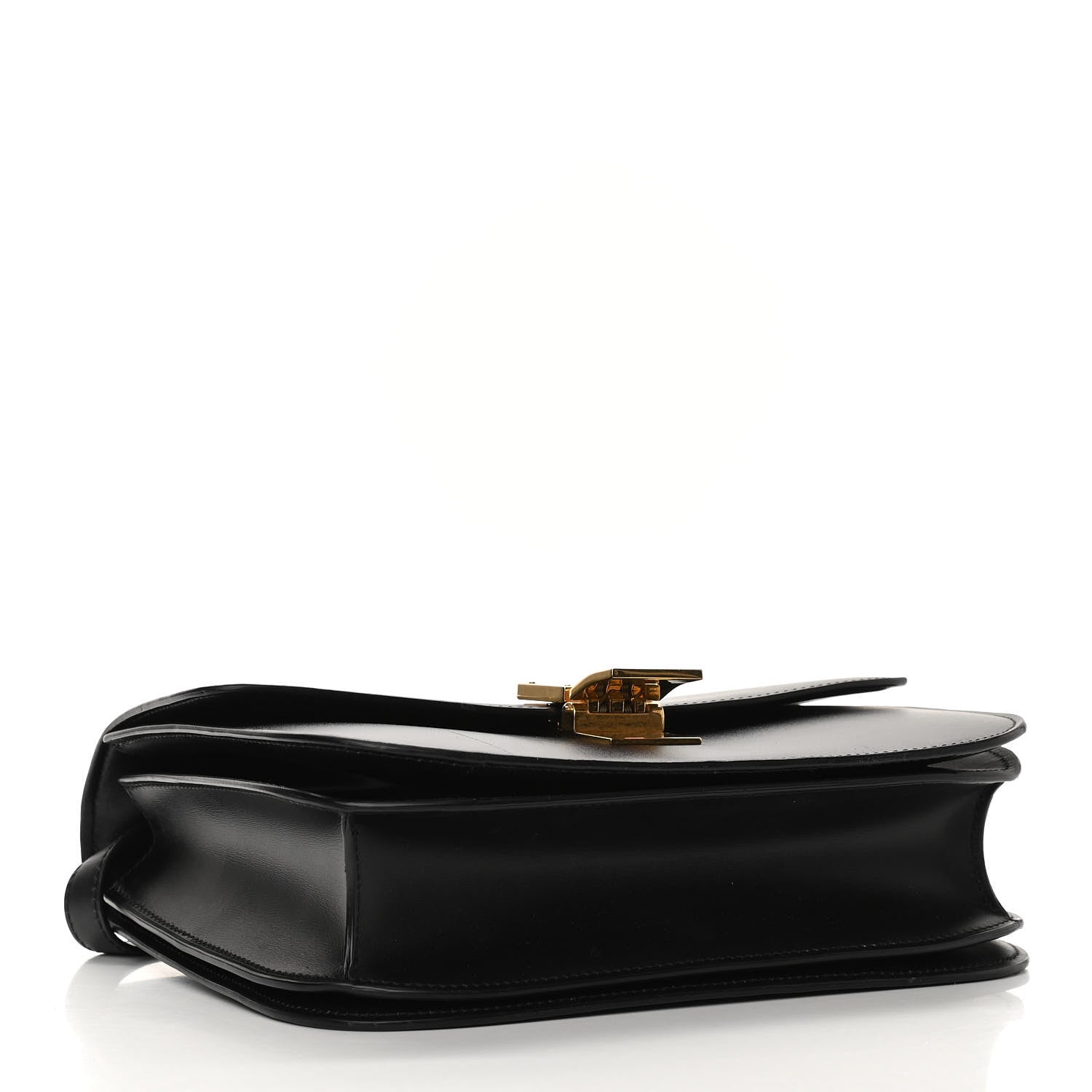 Celine Box Calfskin Medium Classic Box Flap Bag Black 4 of 14