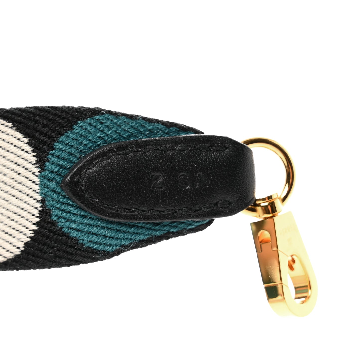 Toile Swift 25mm Sangle Flipperball Shoulder Strap Black Vert Bosphore
