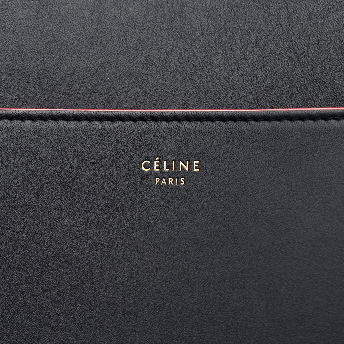 Supersoft Calfskin Sangle Bucket Bag Navy