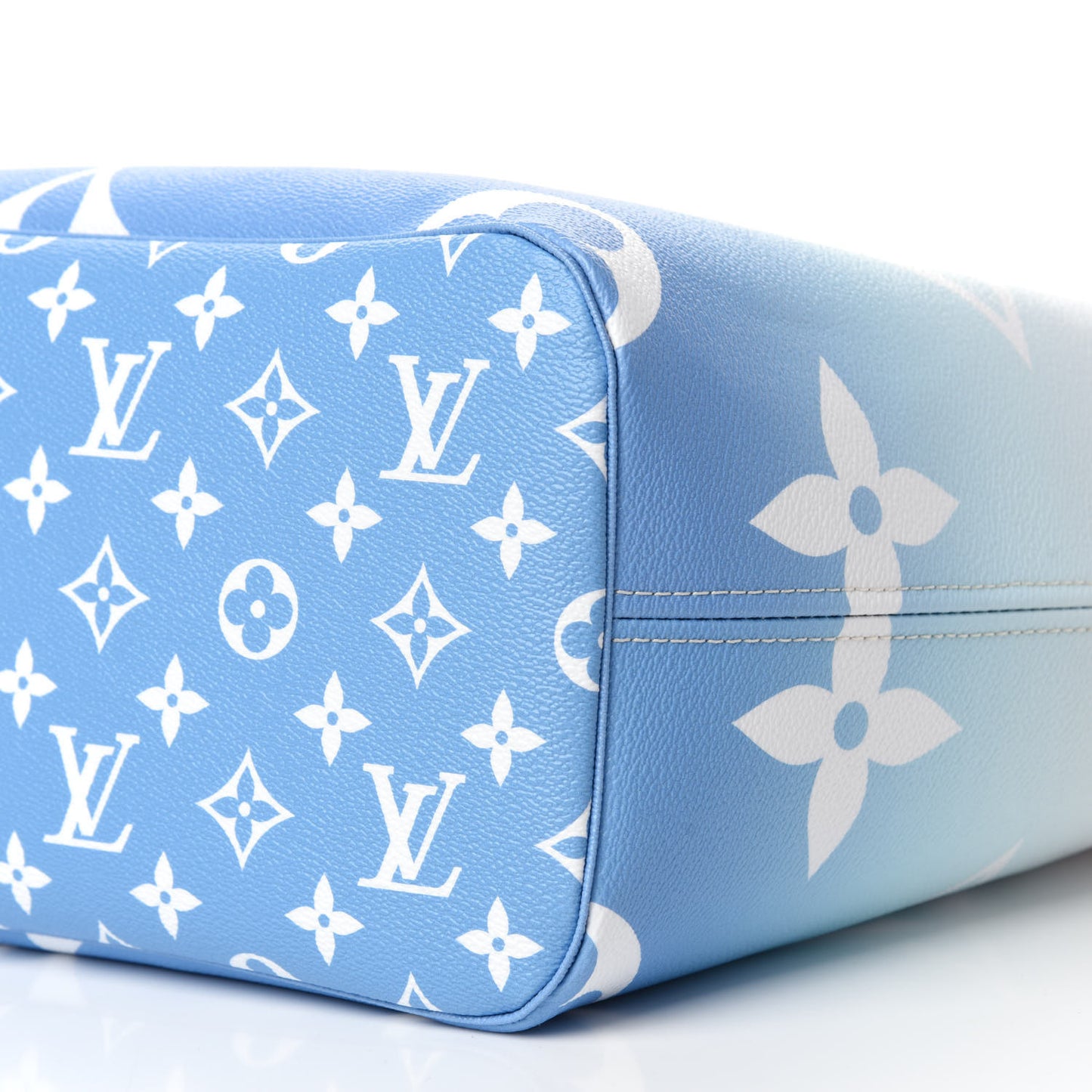 Monogram Giant By The Pool Neverfull MM Blue