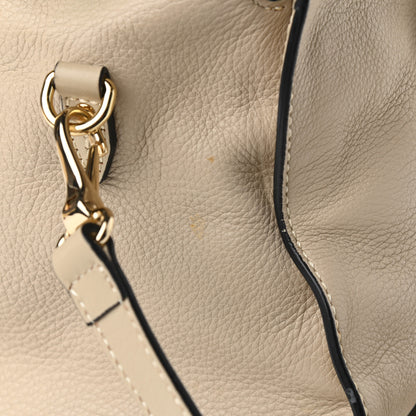 Burberry Calfskin Satchel Limestone 13 of 14