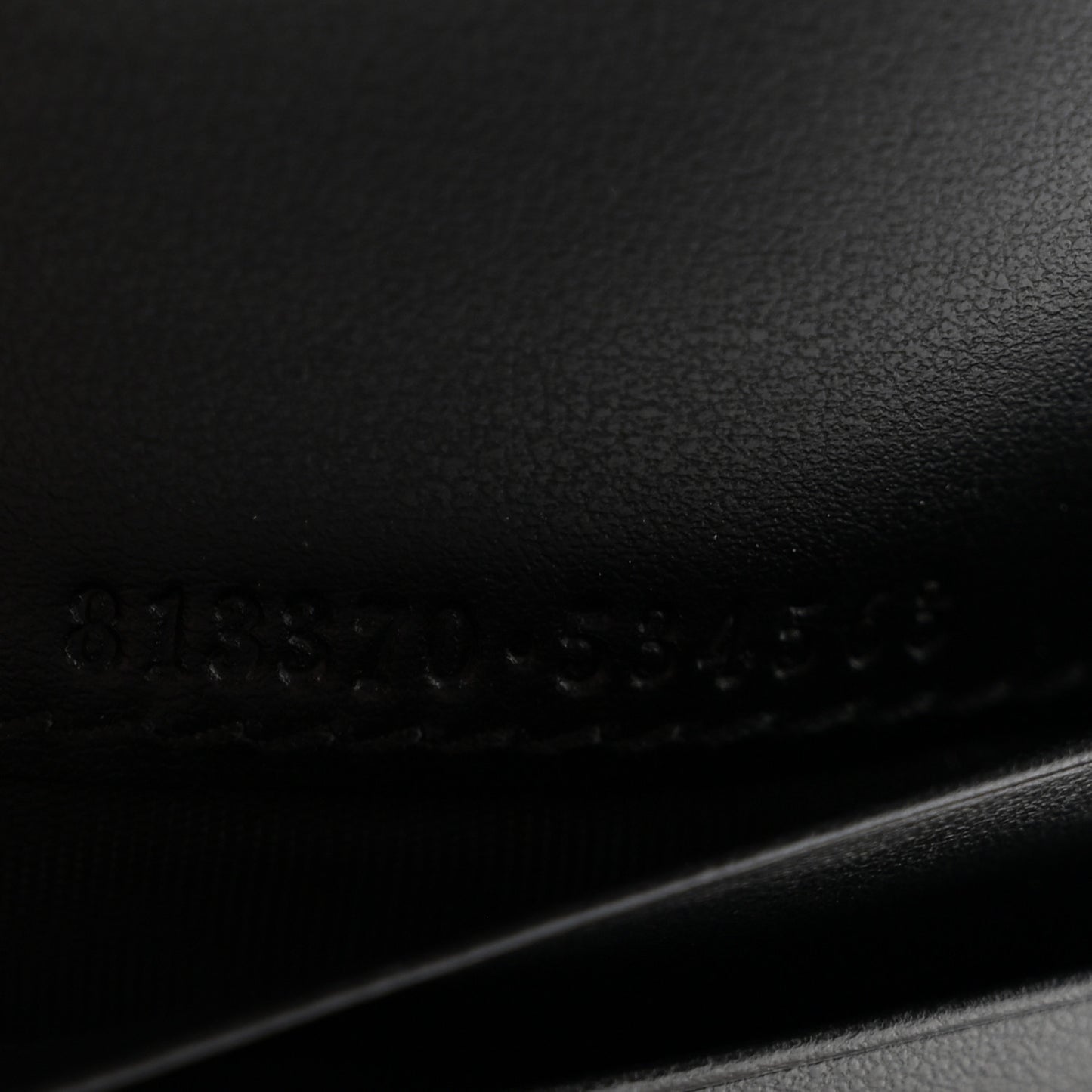 Calfskin Matelasse GG Marmont Compact Wallet Black
