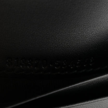 Gucci Calfskin Matelasse GG Marmont Compact Wallet Black 7 of 10