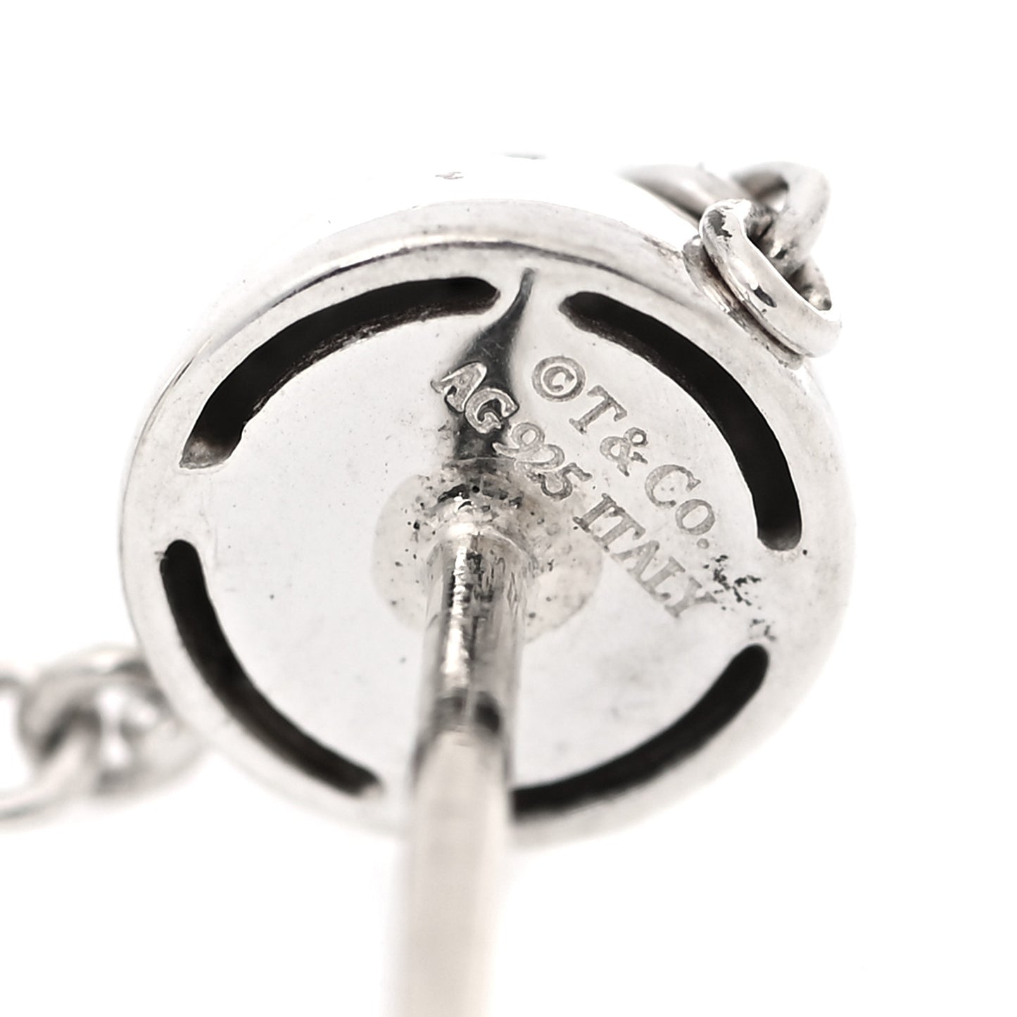 Sterling Silver HardWear Double Drop Earrings