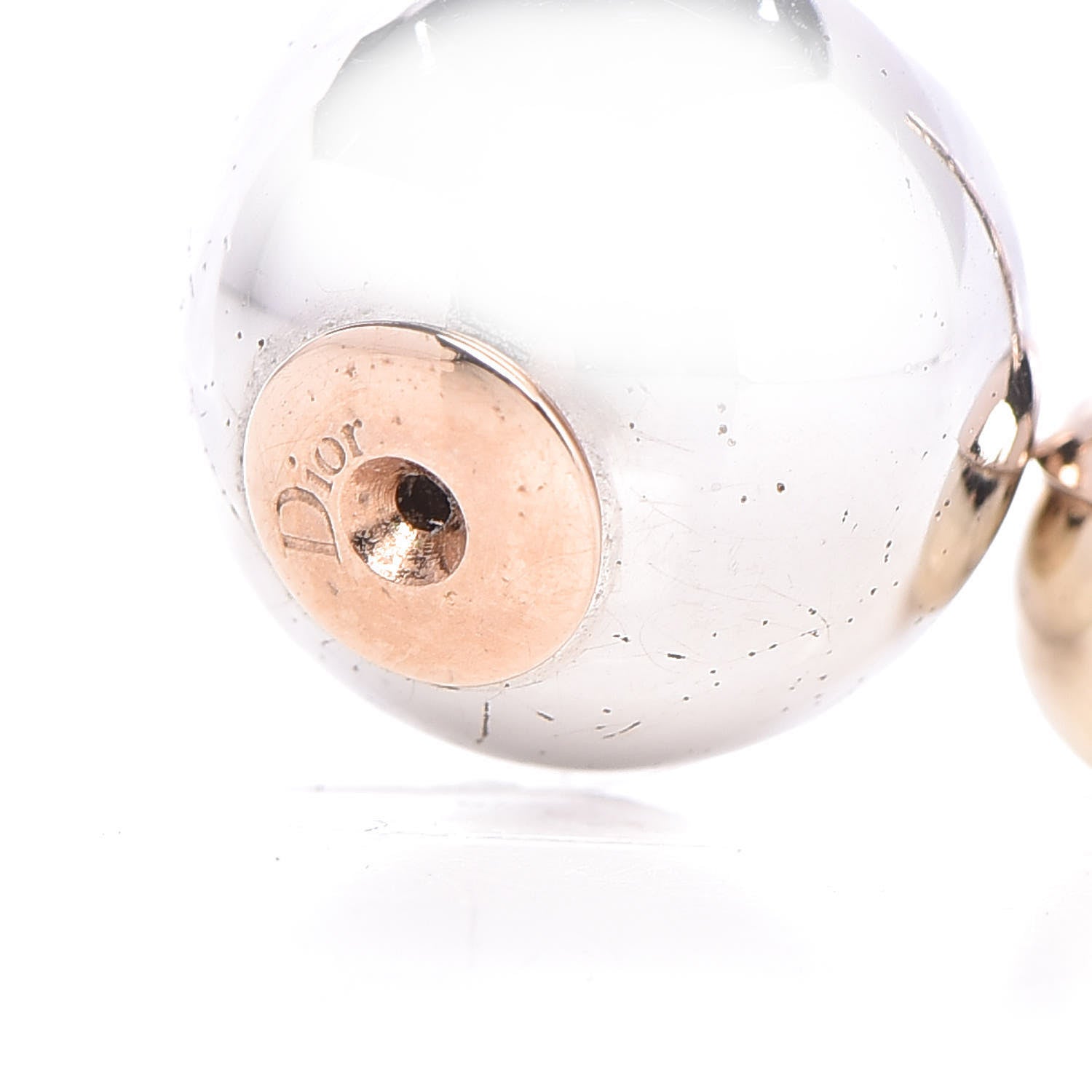 Christian Dior Mise En Dior Tribal Earrings Gold Silver 5 of 6