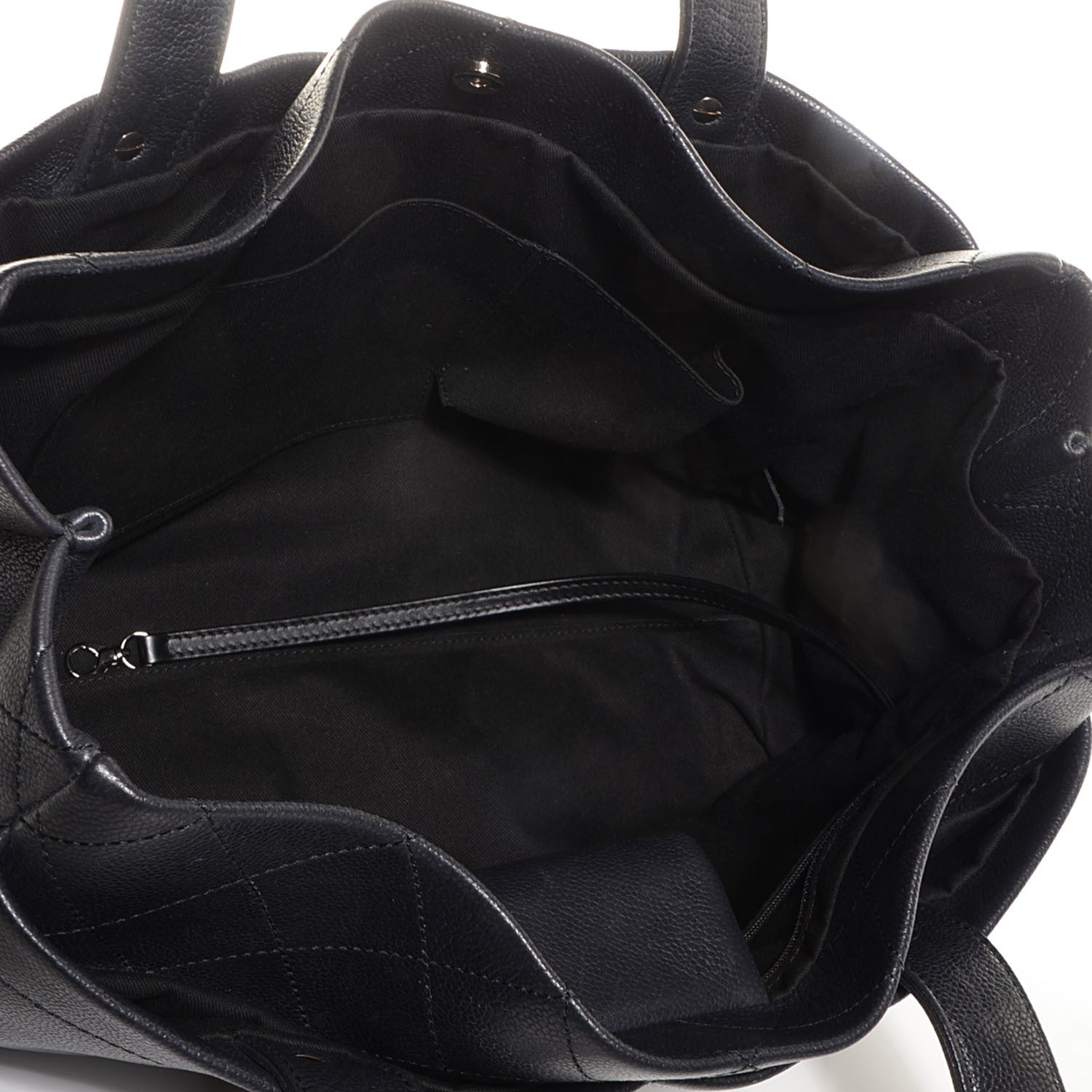 Chanel Caviar Timeless CC Shoulder Bag Black 5 of 7