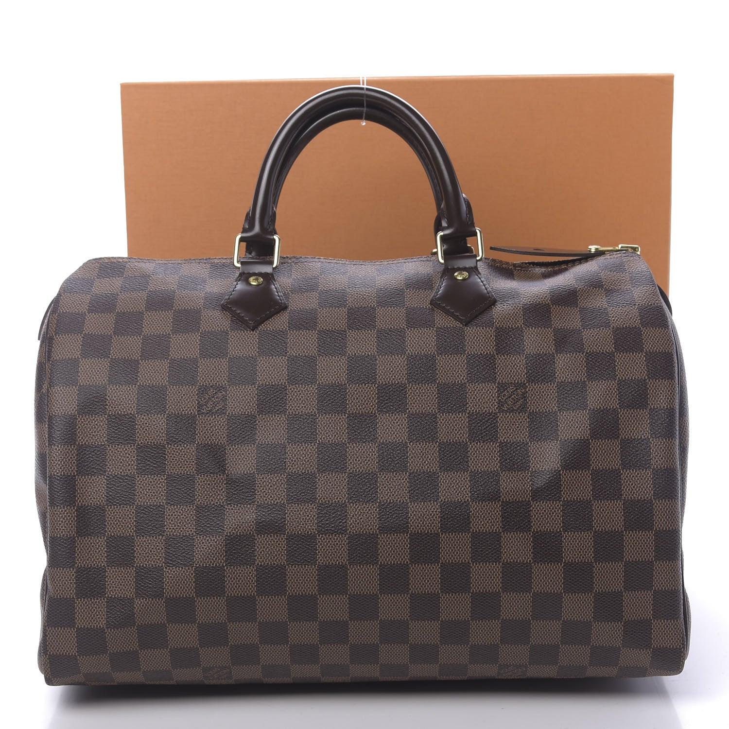 Louis Vuitton Damier Ebene Speedy 35 12 of 12