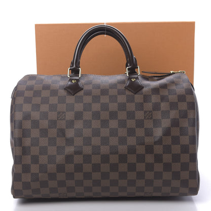 Louis Vuitton Damier Ebene Speedy 35 12 of 12