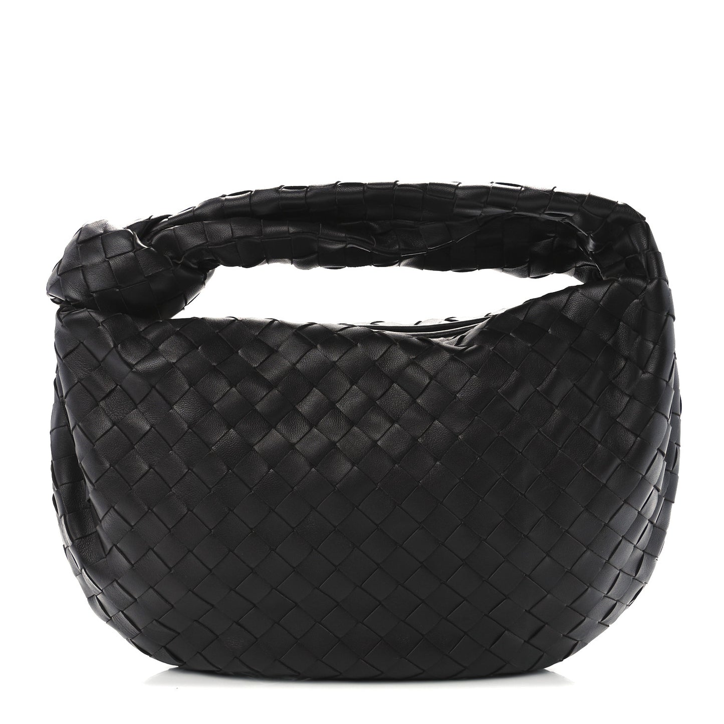 Nappa Intrecciato Teen Jodie Hobo Fondant