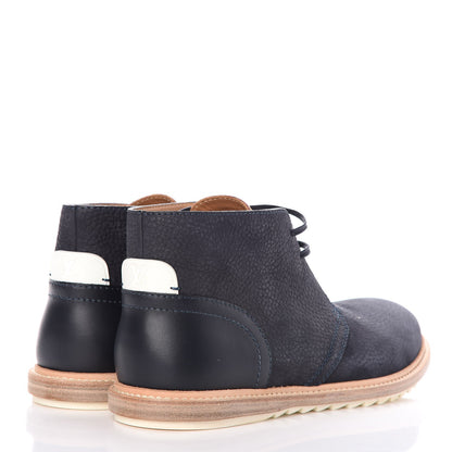 Louis Vuitton Mens Suede Boots 9 Navy 4 of 11
