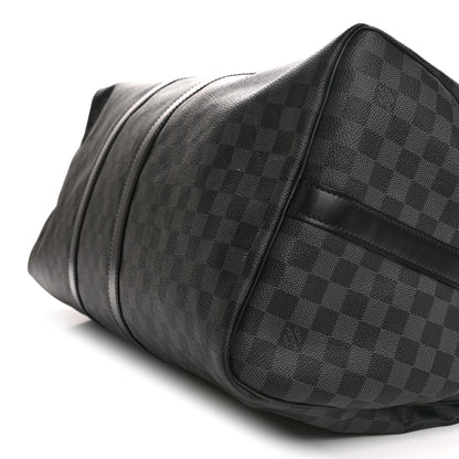 Louis Vuitton Damier Graphite Keepall Bandouliere 55 9 of 14