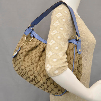 Gucci Monogram Medium Sukey Hobo 2 of 14