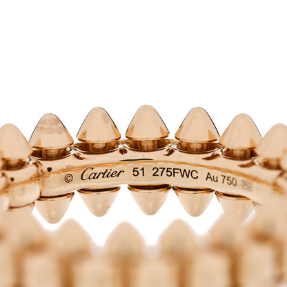 Cartier 18K Yellow Gold SM Clash De Cartier Ring 51 5.75 4 of 4