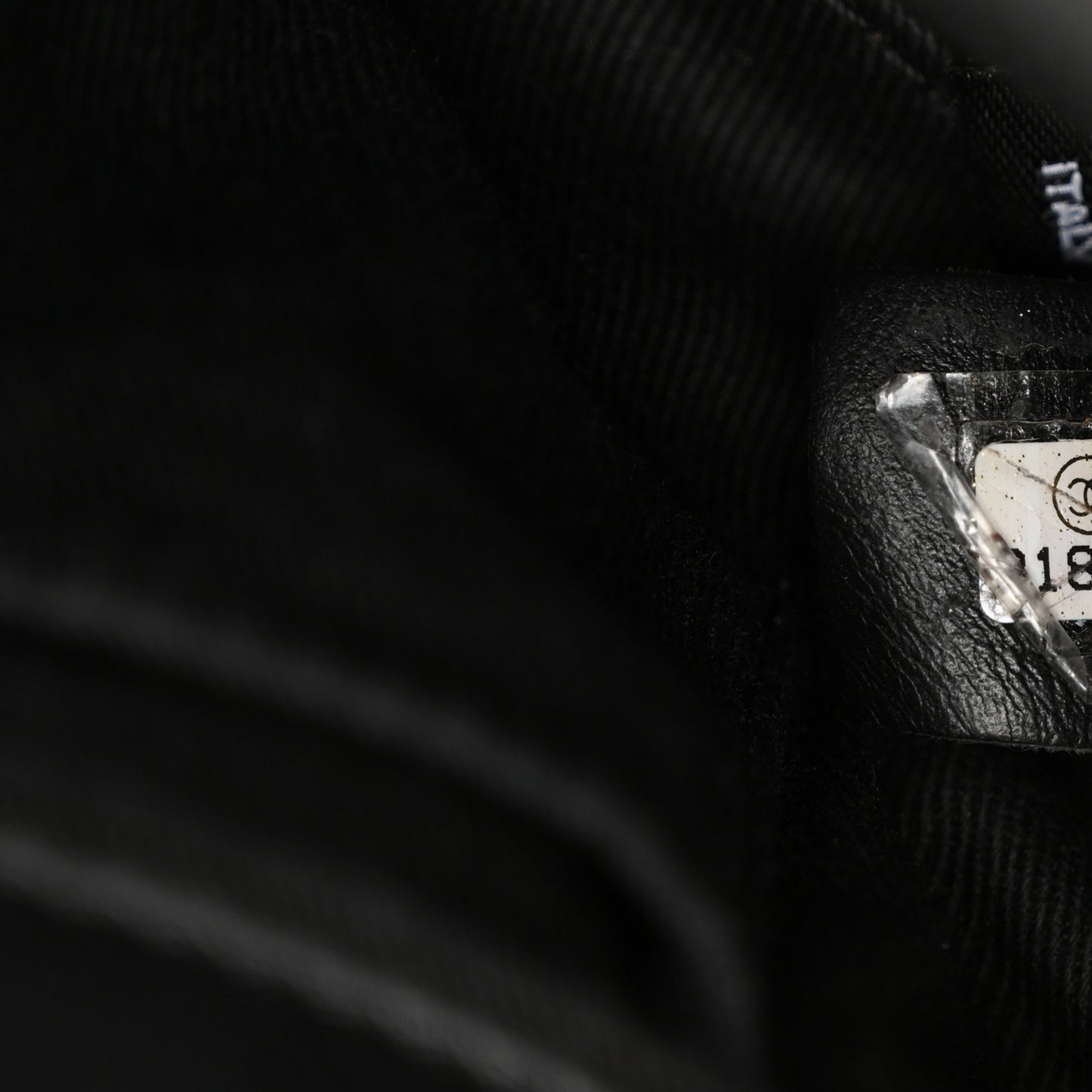 Calfskin Quilted CC Uniform Flap Belt Bag Black