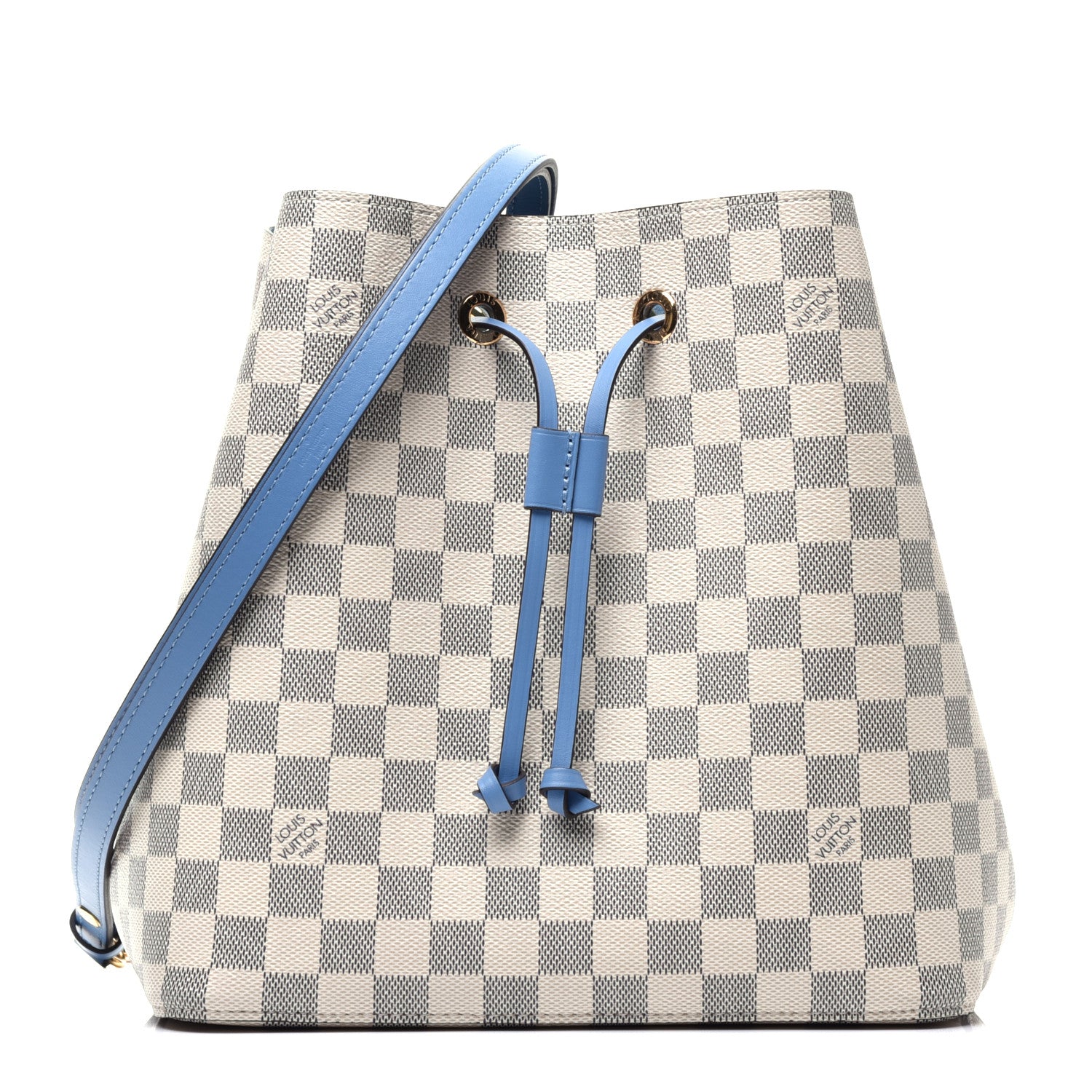 Louis Vuitton Damier Azur Neonoe MM Bleuet 1 of 10