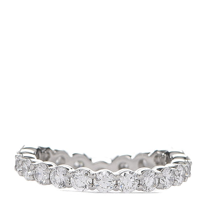 Harry Winston Platinum Diamond V-Shaped Wedding Band Ring 48 4.5 3 of 6