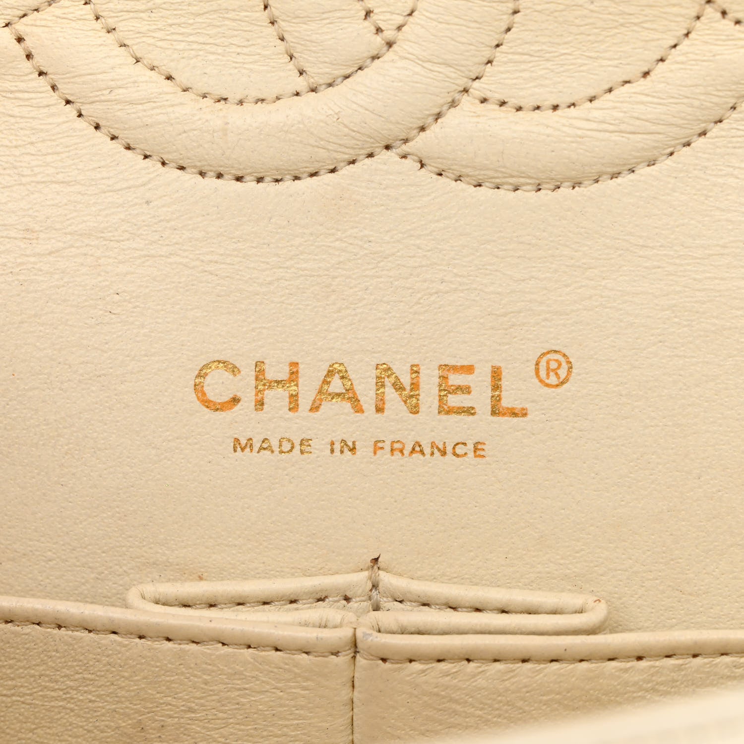 Chanel Caviar Quilted Medium Double Flap White 6 of 15