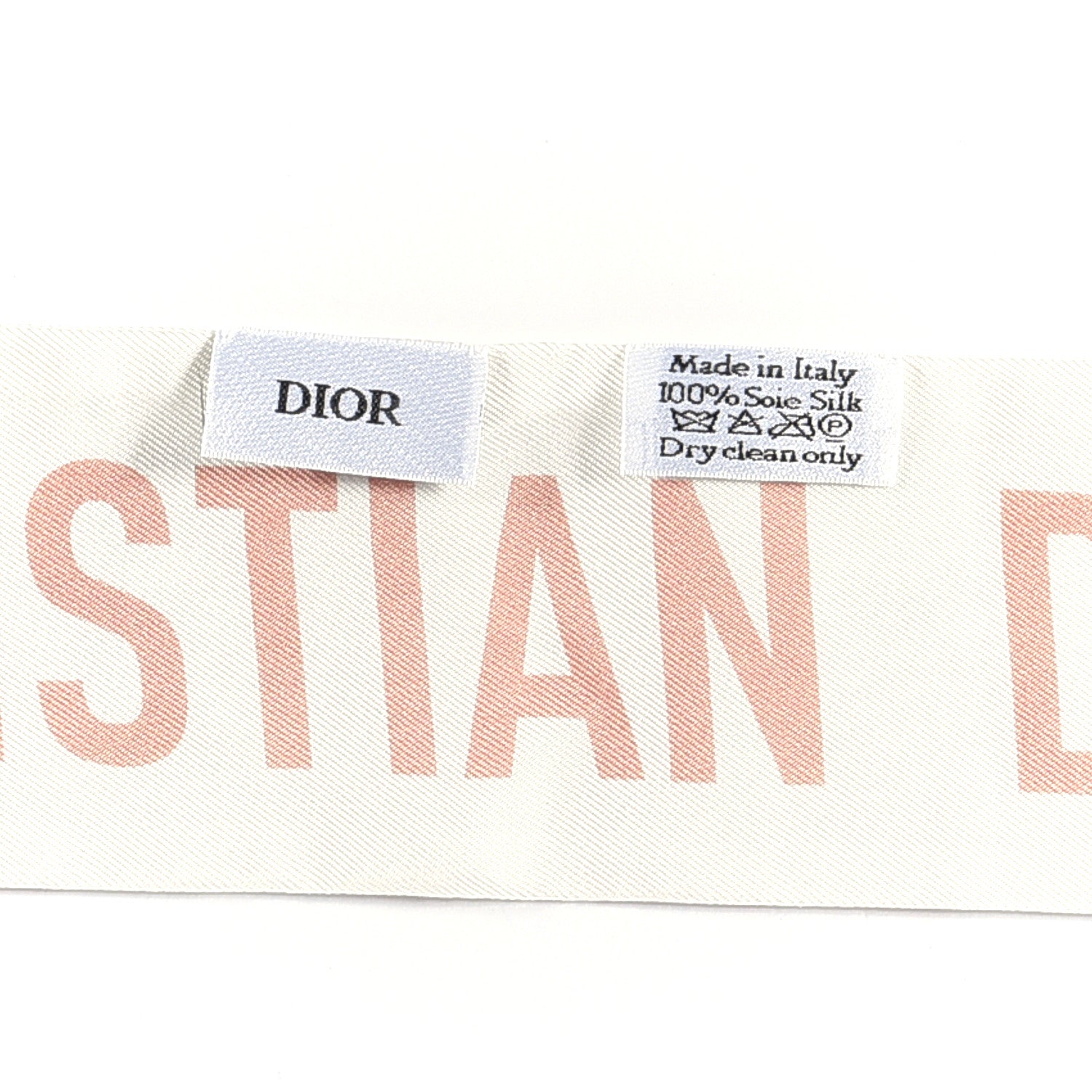 Christian Dior Silk Toile De Jouy Mitzah Scarf Pink 6 of 6