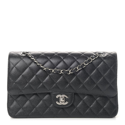 Chanel Caviar Quilted Medium Double Flap Black 1 of 5