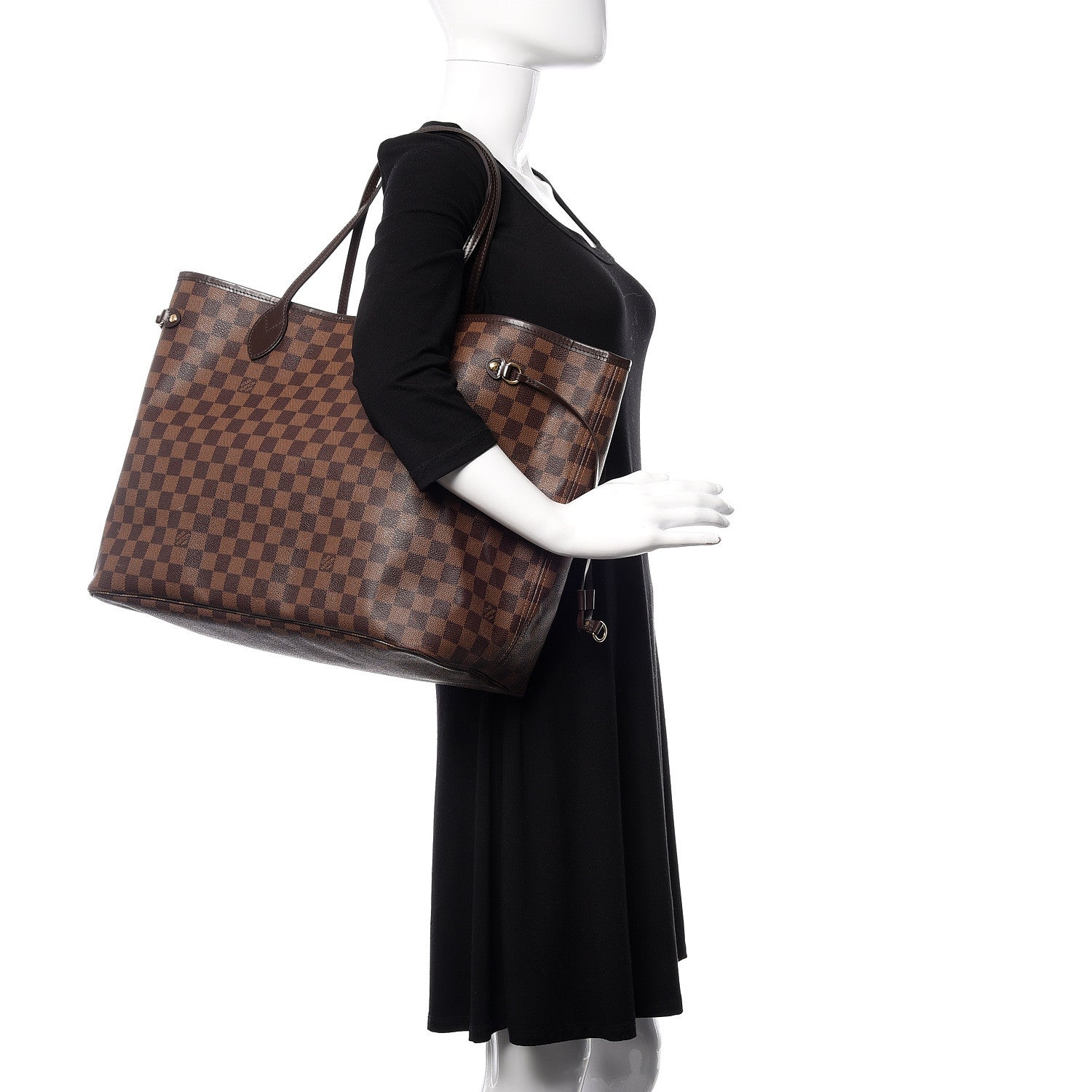 Louis Vuitton Damier Ebene Neo Neverfull GM 2 of 20