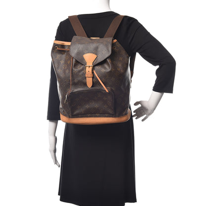 Louis Vuitton Monogram Montsouris GM Backpack 3 of 12