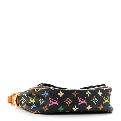 Louis Vuitton Monogram Multicolor Lodge PM Black 4 of 10