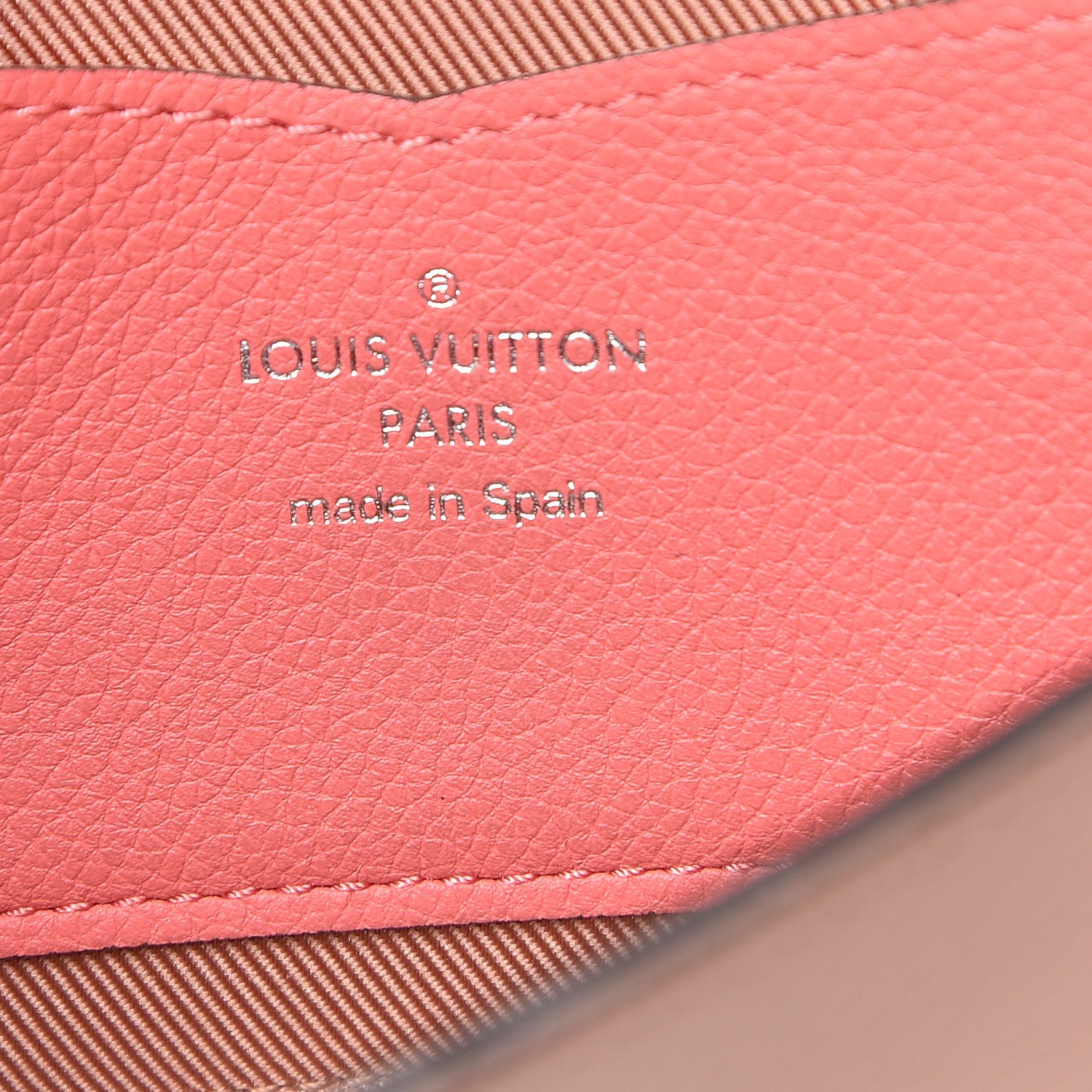 Louis Vuitton Calfskin Lockme II Wallet Blossom 6 of 8